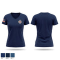 Thompsonville Fire & EMS Women's Short Sleeve V-neck Shirt - 1