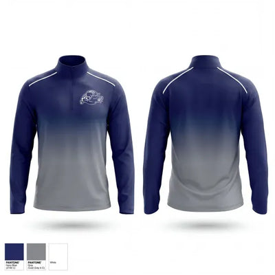 Pasquotank County Panthers 65448582 Quarter Zip Jacket - 1