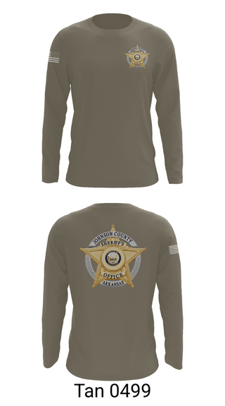 Long Sleeve Performance Shirt, Johnson County Sheriff’s Office, Police, Teamtime, Team time, sublimation, custom sports apparel, team uniforms, spirit wear, spiritwear, sports uniforms, custom shirts, team store, custom team store, fundraiser sports, apparel fundraiser