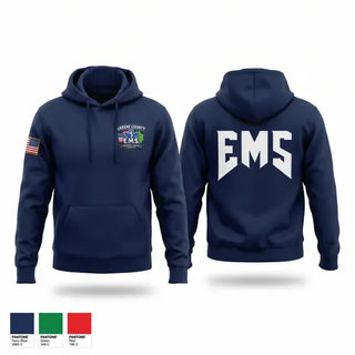 Hoodie, Greene County EMS, EMS/EMT, Teamtime, Team time, sublimation, custom sports apparel, team uniforms, spirit wear, spiritwear, sports uniforms, custom shirts, team store, custom team store, fundraiser sports, apparel fundraiser
