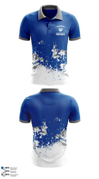Short Sleeve Performance Polo, Wood-Ridge Football, , Teamtime, Team time, sublimation, custom sports apparel, team uniforms, spirit wear, spiritwear, sports uniforms, custom shirts, team store, custom team store, fundraiser sports, apparel fundraiser