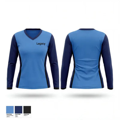 Legacy 22098032 Women's Long Sleeve V-neck Shirt - 1