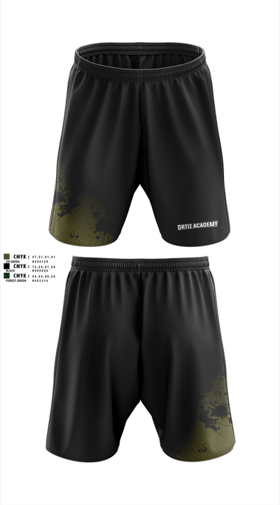 ORTIZ ACADEMY 96334363 Athletic Shorts With Pockets - 1