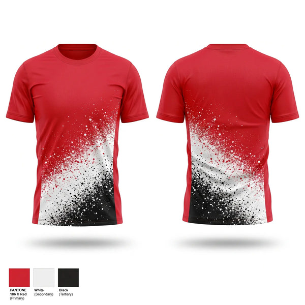 Soft Poly Tee Cotton Like Feel, Daybreak Star, Track & Field, Teamtime, Team time, sublimation, custom sports apparel, team uniforms, spirit wear, spiritwear, sports uniforms, custom shirts, team store, custom team store, fundraiser sports, apparel fundraiser