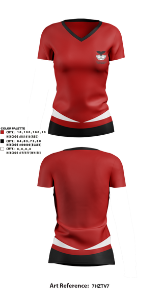 Womens Short Sleeve Vneck Shirt, Pierson Whalers Field Hockey, Field Hockey, Teamtime, Team time, sublimation, custom sports apparel, team uniforms, spirit wear, spiritwear, sports uniforms, custom shirts, team store, custom team store, fundraiser sports, apparel fundraiser