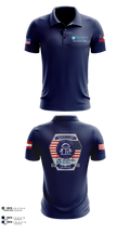 GMR Georgia Honor Guard 55401416 Short Sleeve Performance Polo - 8