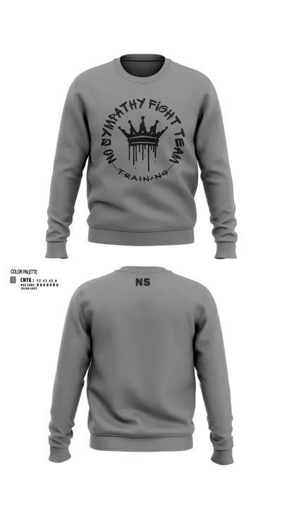 No Sympathy Fight Team 94169157 Crew Neck Sweatshirt - 4