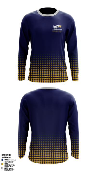 Mt. Bethel Christian Academy Golf Program 44847718 Long Sleeve Performance Shirt 1