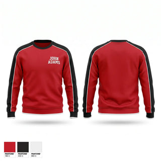 Crew Neck Sweatshirt, John Adams, Women's Volleyball, Teamtime, Team time, sublimation, custom sports apparel, team uniforms, spirit wear, spiritwear, sports uniforms, custom shirts, team store, custom team store, fundraiser sports, apparel fundraiser