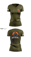261st War Pigeons Women's Short Sleeve V-neck Shirt - 100