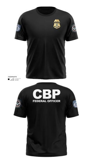 Old School Cotton Feel Shirt, US Customs and Border Protection, Police, Teamtime, Team time, sublimation, custom sports apparel, team uniforms, spirit wear, spiritwear, sports uniforms, custom shirts, team store, custom team store, fundraiser sports, apparel fundraiser