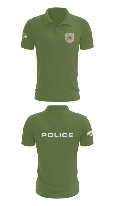 Vincennes Police Department 76255219 Short Sleeve Performance Polo - 45