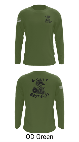 Long Sleeve Performance Shirt, 812 CES (B shift), Air Force, Teamtime, Team time, sublimation, custom sports apparel, team uniforms, spirit wear, spiritwear, sports uniforms, custom shirts, team store, custom team store, fundraiser sports, apparel fundraiser