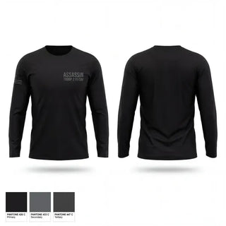 Long Sleeve Performance Shirt, Assassin Troop, 2-15 CAV, Army, Teamtime, Team time, sublimation, custom sports apparel, team uniforms, spirit wear, spiritwear, sports uniforms, custom shirts, team store, custom team store, fundraiser sports, apparel fundraiser