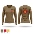 2-134 infantry 97630971 Women's Long Sleeve V-neck Shirt - 1