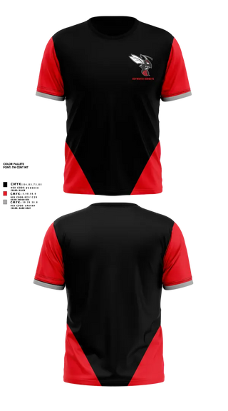 Short Sleeve Performance Shirt, Heyworth Hornets, Baseball, Teamtime, Team time, sublimation, custom sports apparel, team uniforms, spirit wear, spiritwear, sports uniforms, custom shirts, team store, custom team store, fundraiser sports, apparel fundraiser