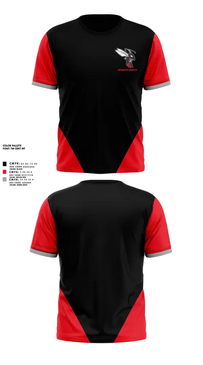 Heyworth Hornets 18090995 Short Sleeve Performance Shirt - 1