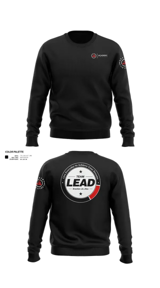 Crew Neck Sweatshirt, Academy Jiu Jitsu, , Teamtime, Team time, sublimation, custom sports apparel, team uniforms, spirit wear, spiritwear, sports uniforms, custom shirts, team store, custom team store, fundraiser sports, apparel fundraiser