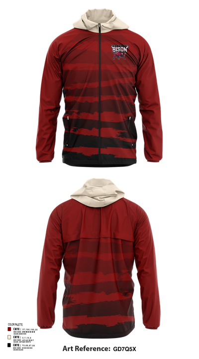 Bethel Girls Soccer 91940974 Windbreaker - 31