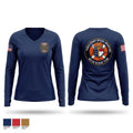 Pender county swiftwater Women's Long Sleeve V-neck Shirt - 1