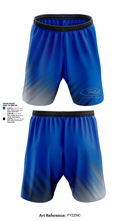 Delmarva Rush 21472132 Athletic Shorts With Pockets - 1