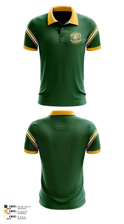 Polish Hill Rainbow Warriors 46803430 Short Sleeve Performance Polo - 3