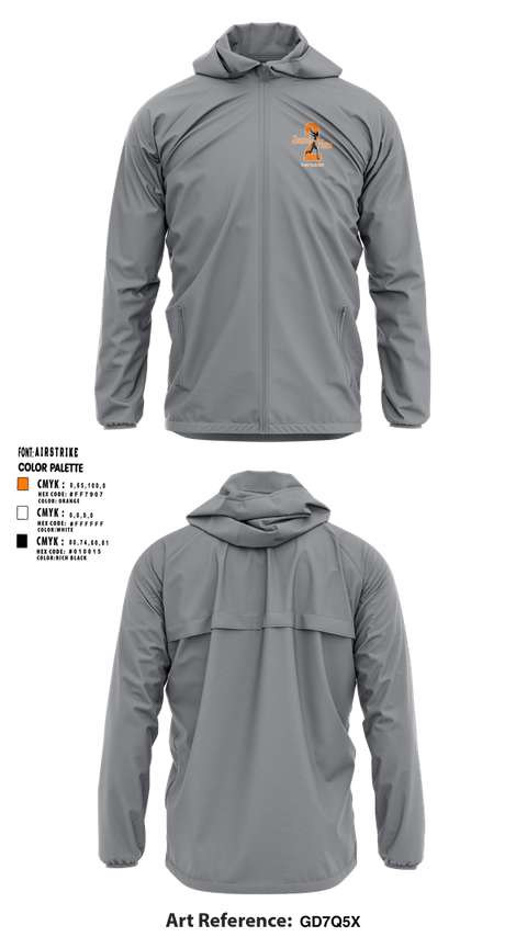Windbreaker, Second2None, Track & Field, Teamtime, Team time, sublimation, custom sports apparel, team uniforms, spirit wear, spiritwear, sports uniforms, custom shirts, team store, custom team store, fundraiser sports, apparel fundraiser