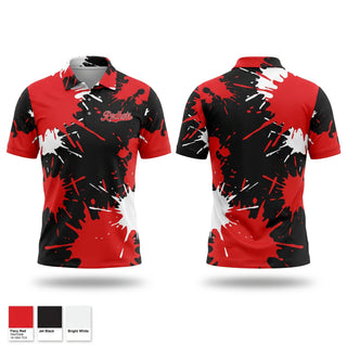 Short Sleeve Performance Polo, Redhots, Baseball, Teamtime, Team time, sublimation, custom sports apparel, team uniforms, spirit wear, spiritwear, sports uniforms, custom shirts, team store, custom team store, fundraiser sports, apparel fundraiser