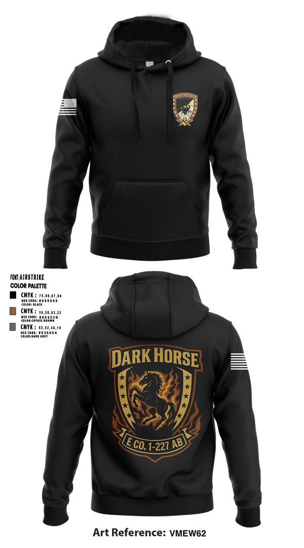 Hoodie, Echo Company, 1-227 AB, 1ACB, 1CD, , Teamtime, Team time, sublimation, custom sports apparel, team uniforms, spirit wear, spiritwear, sports uniforms, custom shirts, team store, custom team store, fundraiser sports, apparel fundraiser