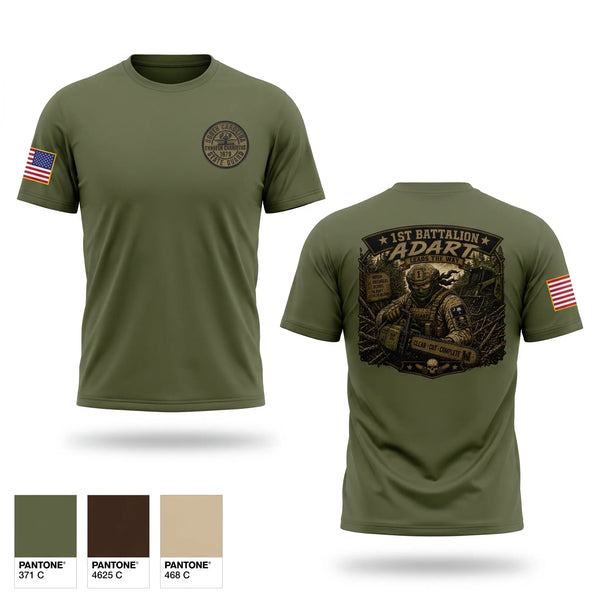 Short Sleeve Performance Shirt, 1st Battalion, National Guard, Teamtime, Team time, sublimation, custom sports apparel, team uniforms, spirit wear, spiritwear, sports uniforms, custom shirts, team store, custom team store, fundraiser sports, apparel fundraiser