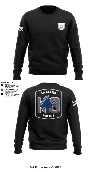 Swatara K9 68594895 Crew Neck Sweatshirt - 3