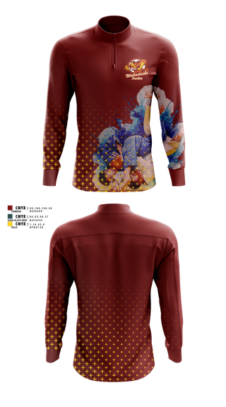 Quarter Zip Jacket, Fox Valley Judo & Jujitsu of Wisconsin, , Teamtime, Team time, sublimation, custom sports apparel, team uniforms, spirit wear, spiritwear, sports uniforms, custom shirts, team store, custom team store, fundraiser sports, apparel fundraiser