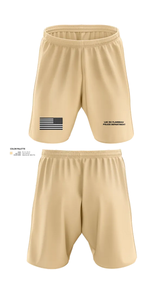 Athletic Shorts With Pockets, Lac du Flambeau Police Department, Police, Teamtime, Team time, sublimation, custom sports apparel, team uniforms, spirit wear, spiritwear, sports uniforms, custom shirts, team store, custom team store, fundraiser sports, apparel fundraiser