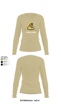 1-105th cavalry 36351622 Women's Long Sleeve V-neck Shirt - 82
