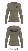 Wake County ABC 17579810 Women's Long Sleeve V-neck Shirt - 11