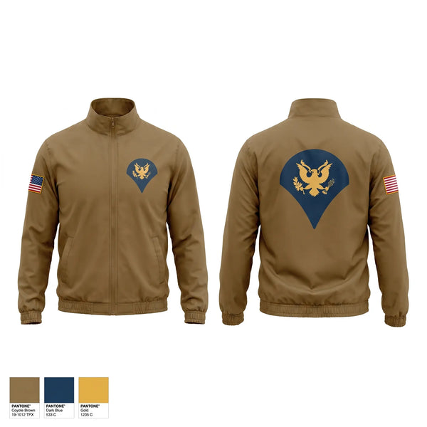 Windbreaker, 101st DIVARTY, Army, Teamtime, Team time, sublimation, custom sports apparel, team uniforms, spirit wear, spiritwear, sports uniforms, custom shirts, team store, custom team store, fundraiser sports, apparel fundraiser