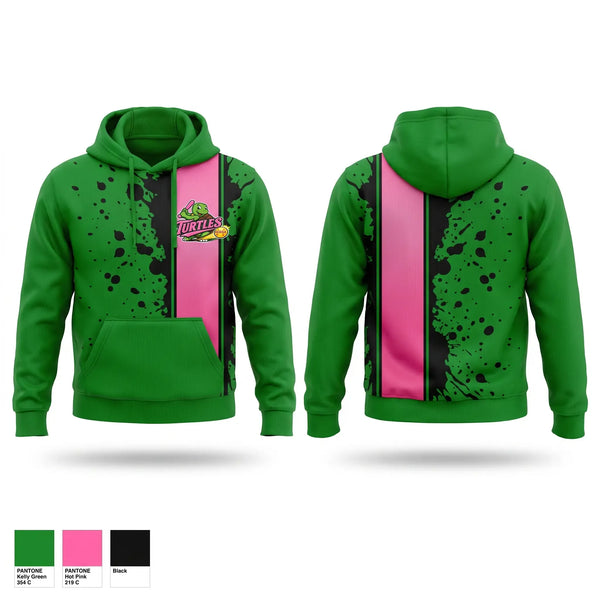Hoodie, Turtles, Softball, Teamtime, Team time, sublimation, custom sports apparel, team uniforms, spirit wear, spiritwear, sports uniforms, custom shirts, team store, custom team store, fundraiser sports, apparel fundraiser