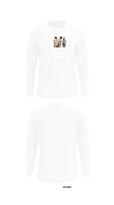 Gracie JiuJitsu Athens 70978792 Long Sleeve Performance Shirt 8