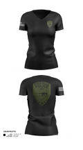 Pikeville Police SRT 98289617 Women's Short Sleeve V-neck Shirt - 21