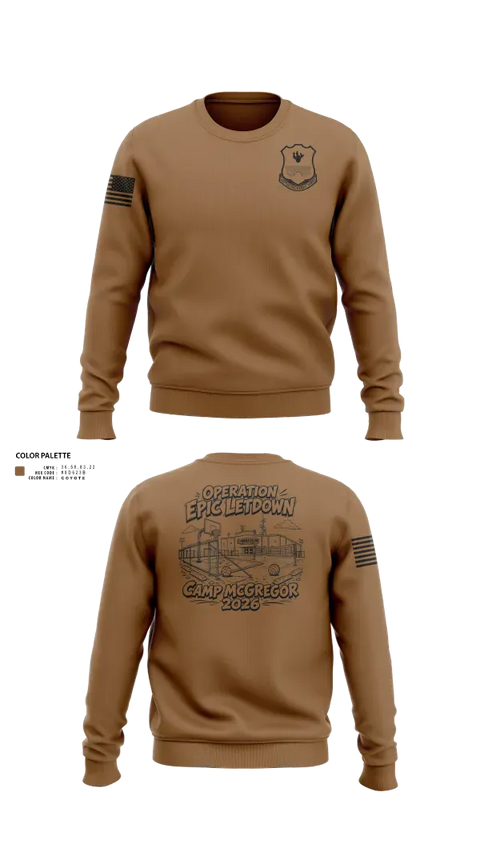 Crew Neck Sweatshirt, 1-120, Army, Teamtime, Team time, sublimation, custom sports apparel, team uniforms, spirit wear, spiritwear, sports uniforms, custom shirts, team store, custom team store, fundraiser sports, apparel fundraiser