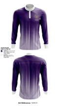 New Rochelle Huguenots Track & Field 27007108 Quarter Zip Jacket - 100