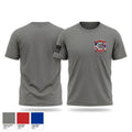Pleasanton Fire and Rescue Old School Cotton Feel Shirt - 1