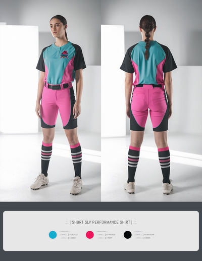 MadBatters Softball 15479950 Short Sleeve Performance Shirt - 6