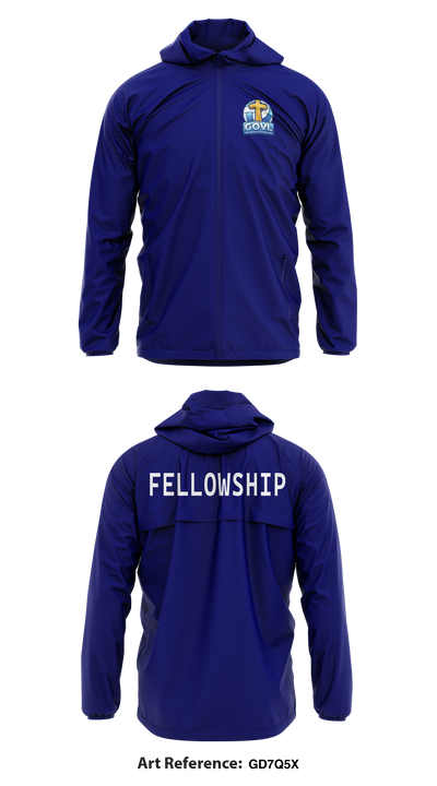 Greek Orthodox Volleyball League 97213591 Windbreaker - 2
