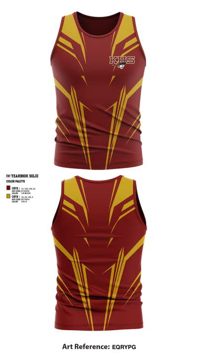Kingston High School Cheer 38639250 Tank Top - 1