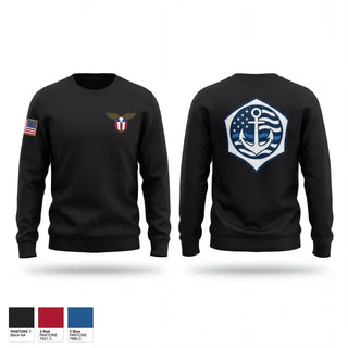 Crew Neck Sweatshirt, IRS-CI, Police, Teamtime, Team time, sublimation, custom sports apparel, team uniforms, spirit wear, spiritwear, sports uniforms, custom shirts, team store, custom team store, fundraiser sports, apparel fundraiser