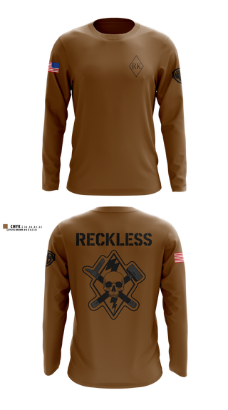 Long Sleeve Performance Shirt, 3rd Platoon Cco 2-37 AR, Army, Teamtime, Team time, sublimation, custom sports apparel, team uniforms, spirit wear, spiritwear, sports uniforms, custom shirts, team store, custom team store, fundraiser sports, apparel fundraiser