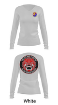51 CES 20646474 Women's Long Sleeve V-neck Shirt - 11