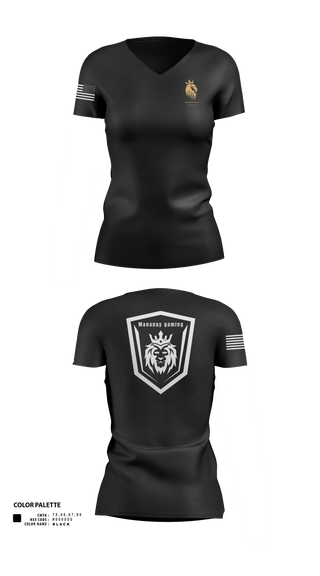 Womens Short Sleeve Vneck Shirt, MANAMAY, Police, Teamtime, Team time, sublimation, custom sports apparel, team uniforms, spirit wear, spiritwear, sports uniforms, custom shirts, team store, custom team store, fundraiser sports, apparel fundraiser