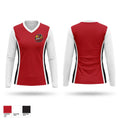 Dirt Devils Women's Long Sleeve V-neck Shirt - 1